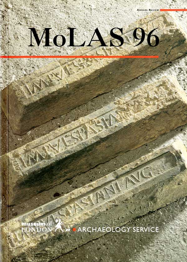 Roman lead ingots MOLAS Annual Review 1996