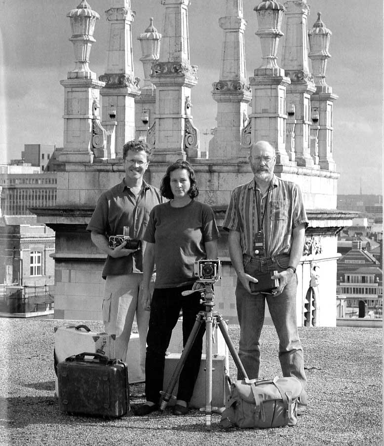Andy Chopping, Maggie Cox and Edwin Baker waiting for the MOLA helicopter to arrive in 1998 (they’re still waiting!)