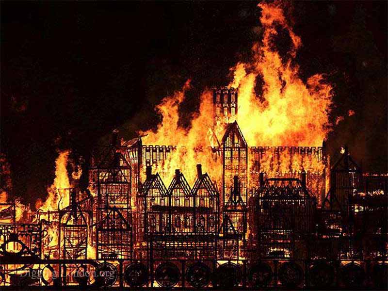 London’s Burning (Great Fire 350): St Paul’s Cathedral on fire yet again