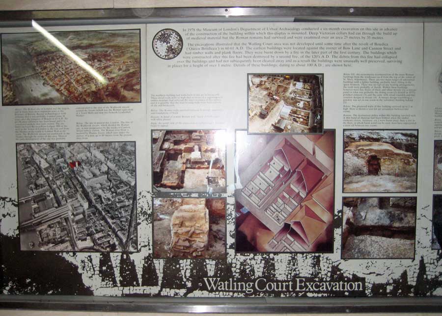 Watling Court exhibit